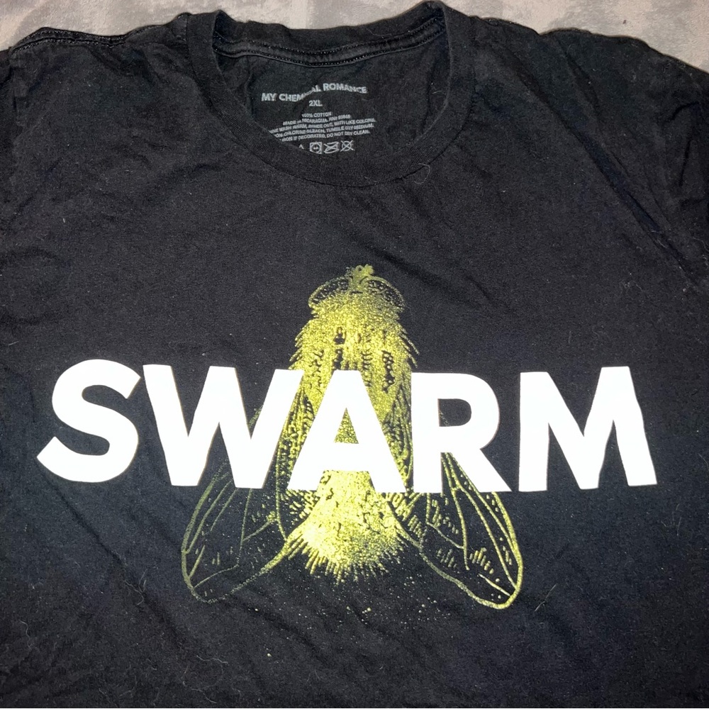[SOLD] 2XL My Chemical Romance Swarm Reunion Tour Limited Edition T-Shirt